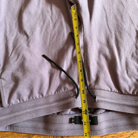 Torrid cropped length sweatpants tie dyed detail purple drawstring pull up sz 3x - Picture 3 of 7